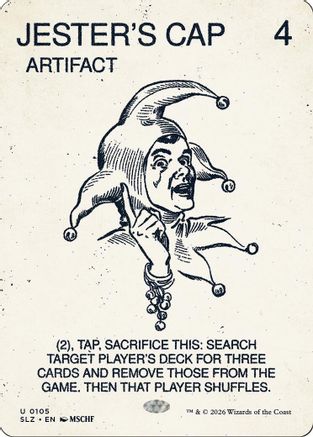 Jester's Cap (0105) |  (105) [Secret Lair x MSCHF: The Zeta Set]
