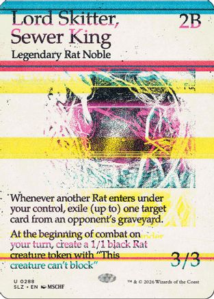 Lord Skitter, Sewer King (0288) |  (288) [Secret Lair x MSCHF: The Zeta Set]