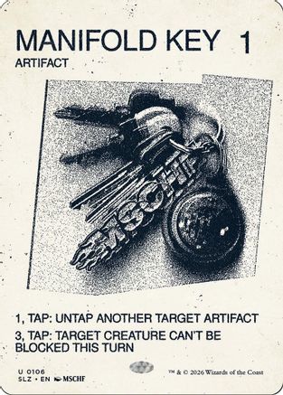 Manifold Key (0106) |  (106) [Secret Lair x MSCHF: The Zeta Set]