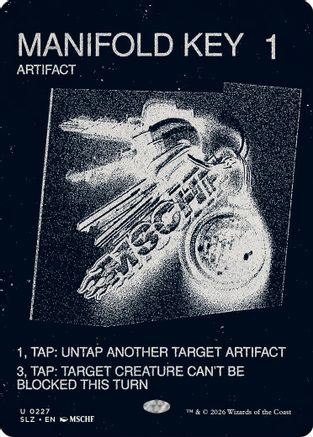 Manifold Key (0227) |  (227) [Secret Lair x MSCHF: The Zeta Set]