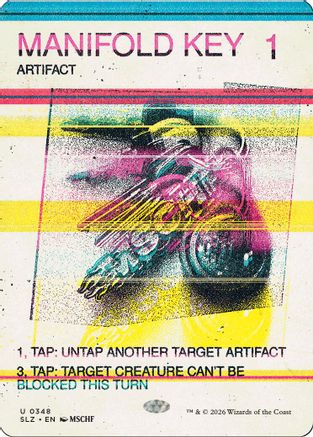 Manifold Key (0348) |  (348) [Secret Lair x MSCHF: The Zeta Set]