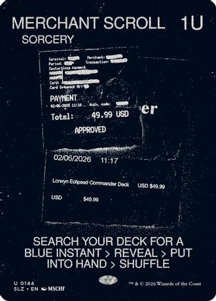 Merchant Scroll (0144) |  (144) [Secret Lair x MSCHF: The Zeta Set]