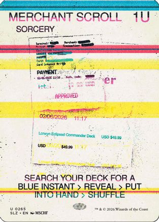 Merchant Scroll (0265) |  (265) [Secret Lair x MSCHF: The Zeta Set]
