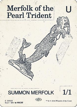 Merfolk of the Pearl Trident (0024) |  (024) [Secret Lair x MSCHF: The Zeta Set]