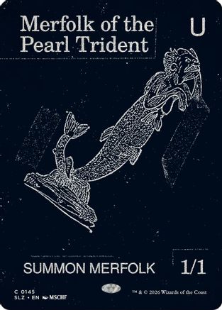 Merfolk of the Pearl Trident (0145) |  (145) [Secret Lair x MSCHF: The Zeta Set]