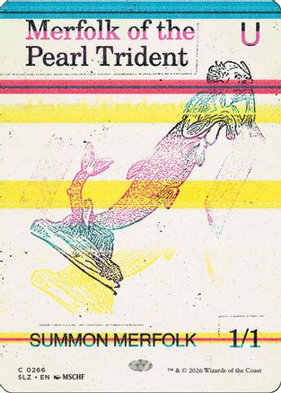 Merfolk of the Pearl Trident (0266) |  (266) [Secret Lair x MSCHF: The Zeta Set]