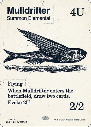 Mulldrifter (0025) |  (025) [Secret Lair x MSCHF: The Zeta Set]