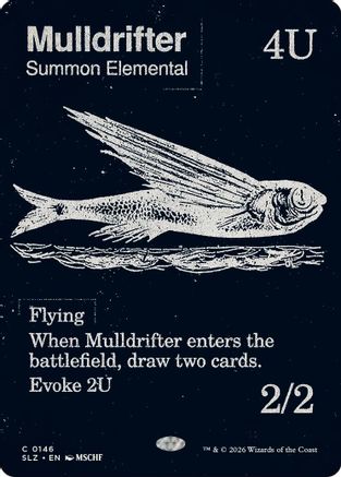 Mulldrifter (0146) |  (146) [Secret Lair x MSCHF: The Zeta Set]
