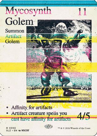 Mycosynth Golem (0350) |  (350) [Secret Lair x MSCHF: The Zeta Set]
