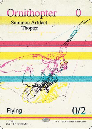 Ornithopter (0351) |  (351) [Secret Lair x MSCHF: The Zeta Set]