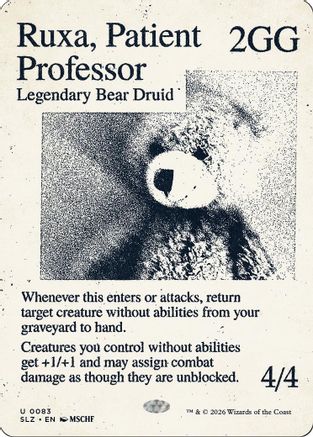 Ruxa, Patient Professor (0083) |  (083) [Secret Lair x MSCHF: The Zeta Set]