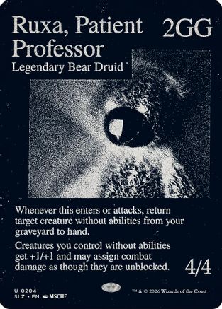 Ruxa, Patient Professor (0204) |  (204) [Secret Lair x MSCHF: The Zeta Set]