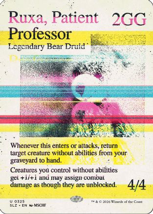 Ruxa, Patient Professor (0325) |  (325) [Secret Lair x MSCHF: The Zeta Set]