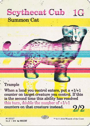 Scythecat Cub (0327) |  (327) [Secret Lair x MSCHF: The Zeta Set]