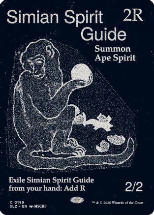 Simian Spirit Guide (0189) |  (189) [Secret Lair x MSCHF: The Zeta Set]