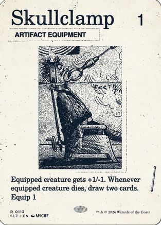 Skullclamp (0113) |  (113) [Secret Lair x MSCHF: The Zeta Set]