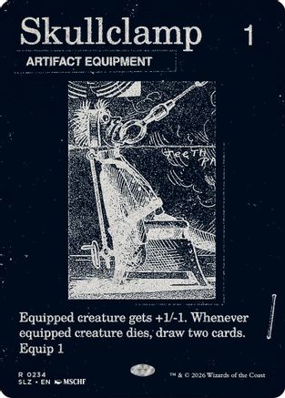 Skullclamp (0234) |  (234) [Secret Lair x MSCHF: The Zeta Set]