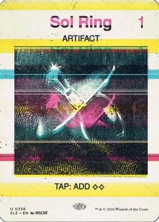 Sol Ring (0356) |  (356) [Secret Lair x MSCHF: The Zeta Set]