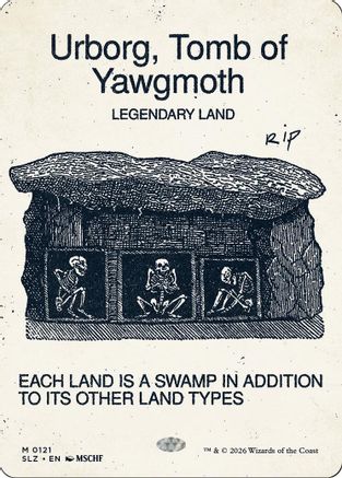 Urborg, Tomb of Yawgmoth (0121) |  (121) [Secret Lair x MSCHF: The Zeta Set]