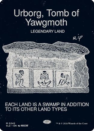 Urborg, Tomb of Yawgmoth (0242) |  (242) [Secret Lair x MSCHF: The Zeta Set]