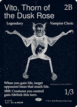 Vito, Thorn of the Dusk Rose (0173) |  (173) [Secret Lair x MSCHF: The Zeta Set]