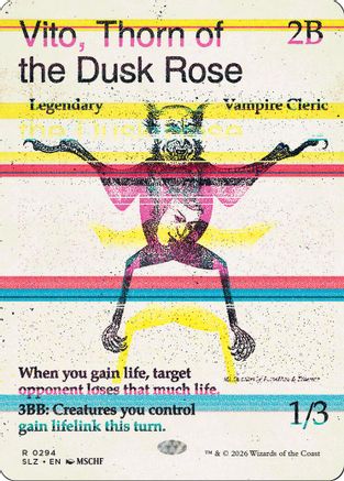 Vito, Thorn of the Dusk Rose (0294) |  (294) [Secret Lair x MSCHF: The Zeta Set]