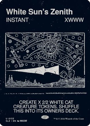 White Sun's Zenith (0133) |  (133) [Secret Lair x MSCHF: The Zeta Set]