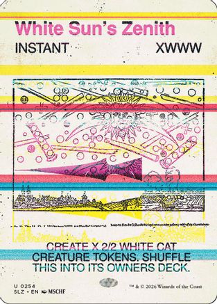 White Sun's Zenith (0254) |  (254) [Secret Lair x MSCHF: The Zeta Set]