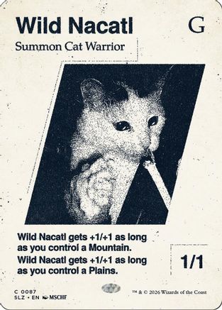 Wild Nacatl (0087) |  (087) [Secret Lair x MSCHF: The Zeta Set]