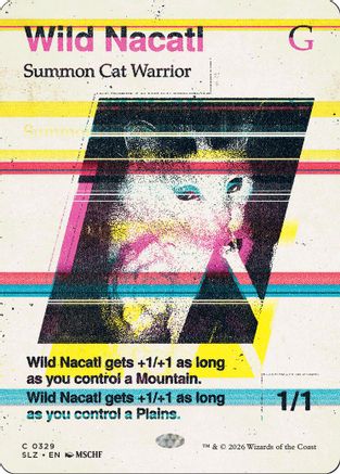 Wild Nacatl (0329) |  (329) [Secret Lair x MSCHF: The Zeta Set]