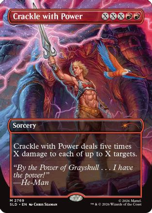 Crackle with Power |  Foil (2769) [Secret Lair Drop Series]