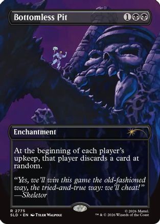 Bottomless Pit (2775) |  Foil (2775) [Secret Lair Drop Series]