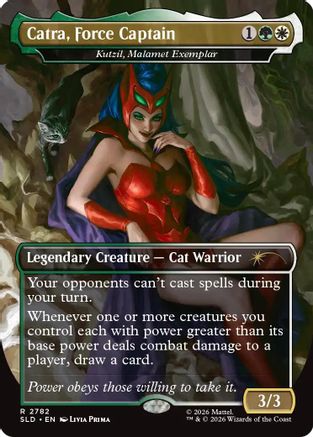 Catra, Force Captain - Kutzil, Malamet Exemplar |  Foil (2782) [Secret Lair Drop Series]