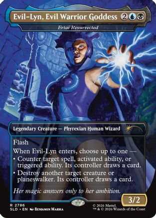 Evil-Lyn, Evil Warrior Goddess - Ertai Resurrected |  (2786) [Secret Lair Drop Series]