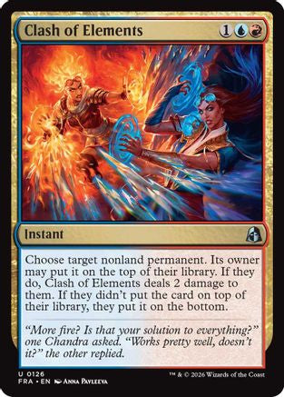 Clash of Elements |  Foil (126) [Reality Fracture]