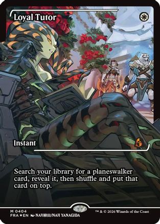 Loyal Tutor (Showcase) |  Foil (404) [Reality Fracture]