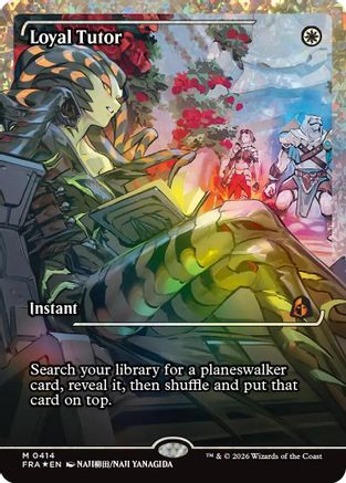 Loyal Tutor (Showcase) (Fracture Foil) |  Foil (414) [Reality Fracture]