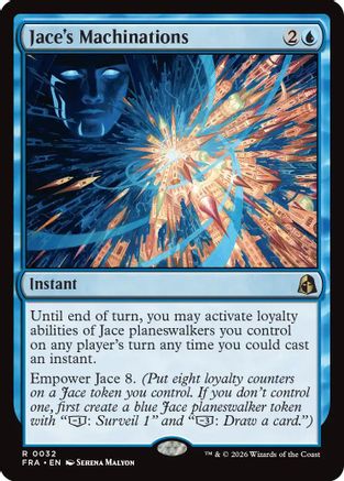 Jace's Machinations |  Foil (032) [Reality Fracture]