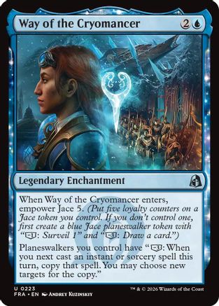 Way of the Cryomancer |  Foil (223) [Reality Fracture]