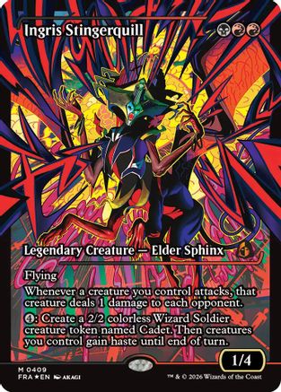 Ingris Stingerquill (Showcase) (0409) |  Foil (409) [Reality Fracture]