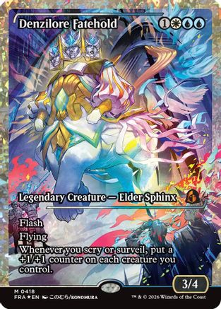 Denzilore Fatehold (Showcase) (Fracture Foil) (0418) |  Foil (418) [Reality Fracture]