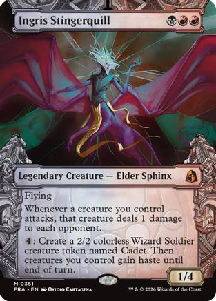 Ingris Stingerquill (Showcase) (0351) |  Foil (351) [Reality Fracture]