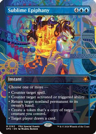 Sublime Epiphany (Borderless) |  Foil (163) [Special Guests]