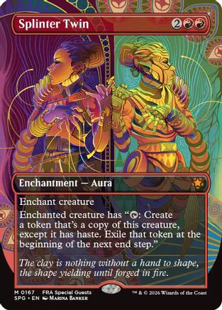 Splinter Twin (Borderless) |  Foil (167) [Special Guests]