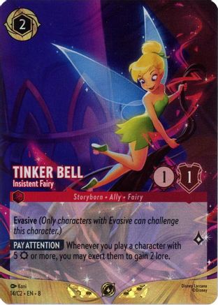Tinker Bell - Insistent Fairy (Foil) | Holofoil (14) [Disney Lorcana Promo Cards]