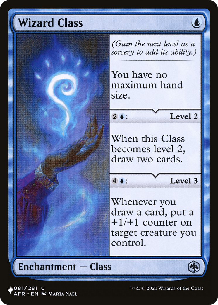 Wizard Class |  (AFR-81) [The List]