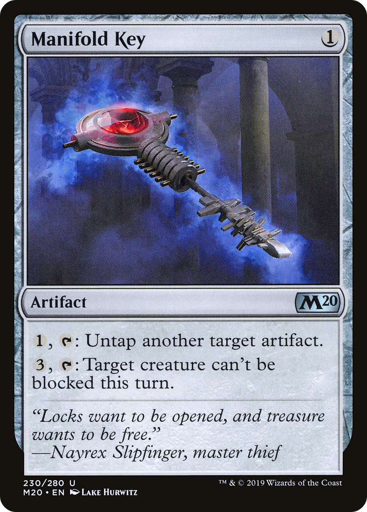 Manifold Key [Core Set 2020] Foil