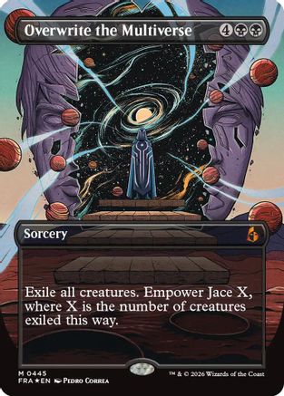 Overwrite the Multiverse (Borderless) |  Foil (445) [Reality Fracture]