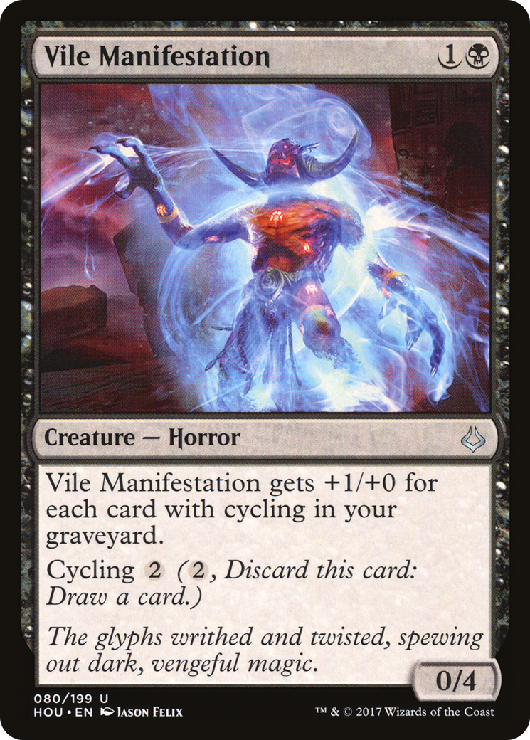 Vile Manifestation [Hour of Devastation] Foil