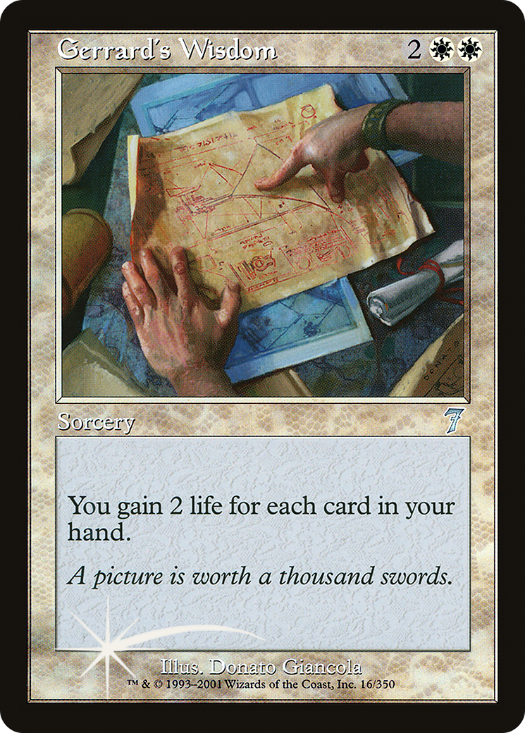 Gerrard's Wisdom [Seventh Edition] Foil